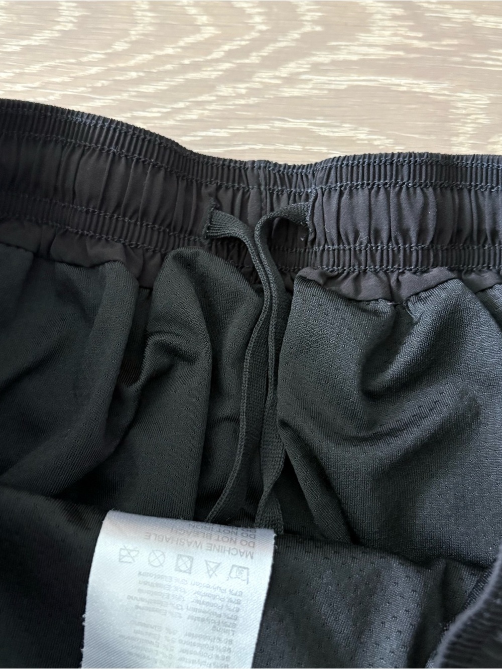 Men's Black Athletic Shorts - Lined - Picture 11 of 11